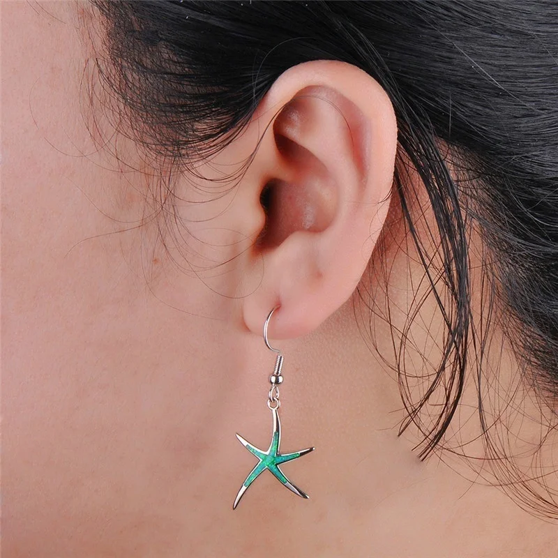

Fashion Dangle Earrings Cute Starfish Design Pendant Earrings For Women Accessories Jewelry Girl Gift Statement Earrings