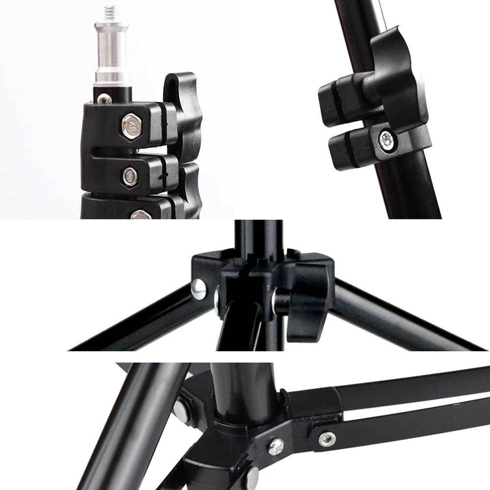 Светильник для фотосъемки 50 см штатив Трипод камеры телефона студийный софтбокс