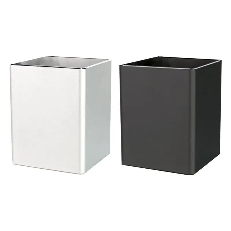 

Metal Square Desk Pen Pencil Organizer Storage Holder Aluminum Containers