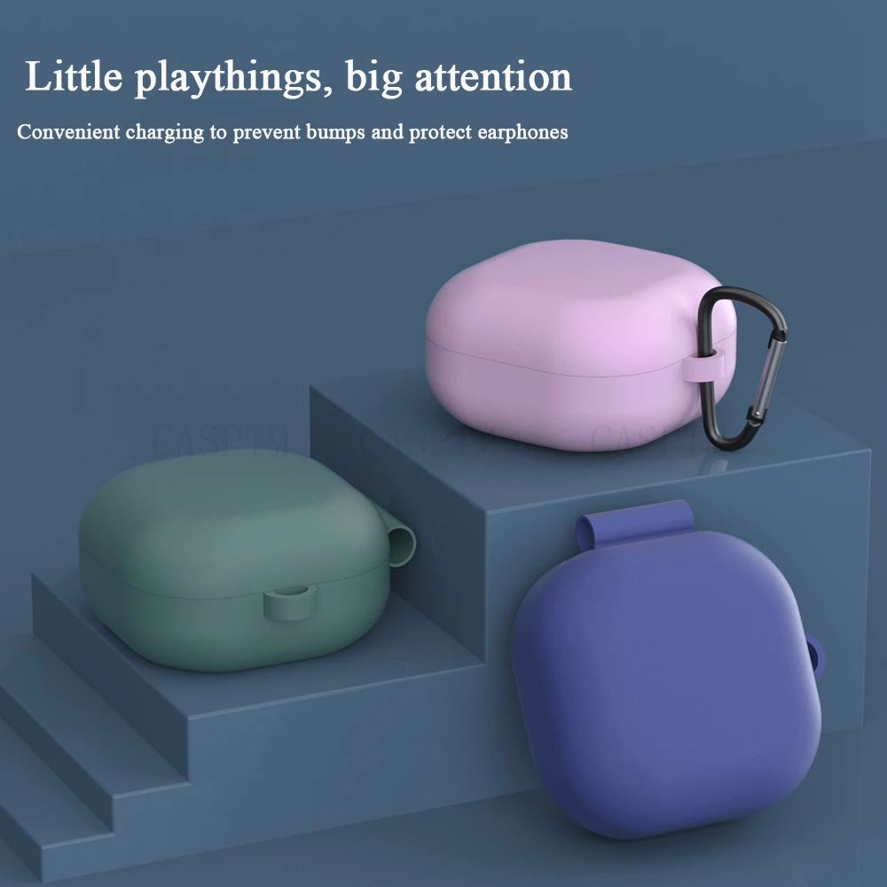 Новинка распродажа чехол для наушников Samsung Buds Live роскошный золотой серебряный