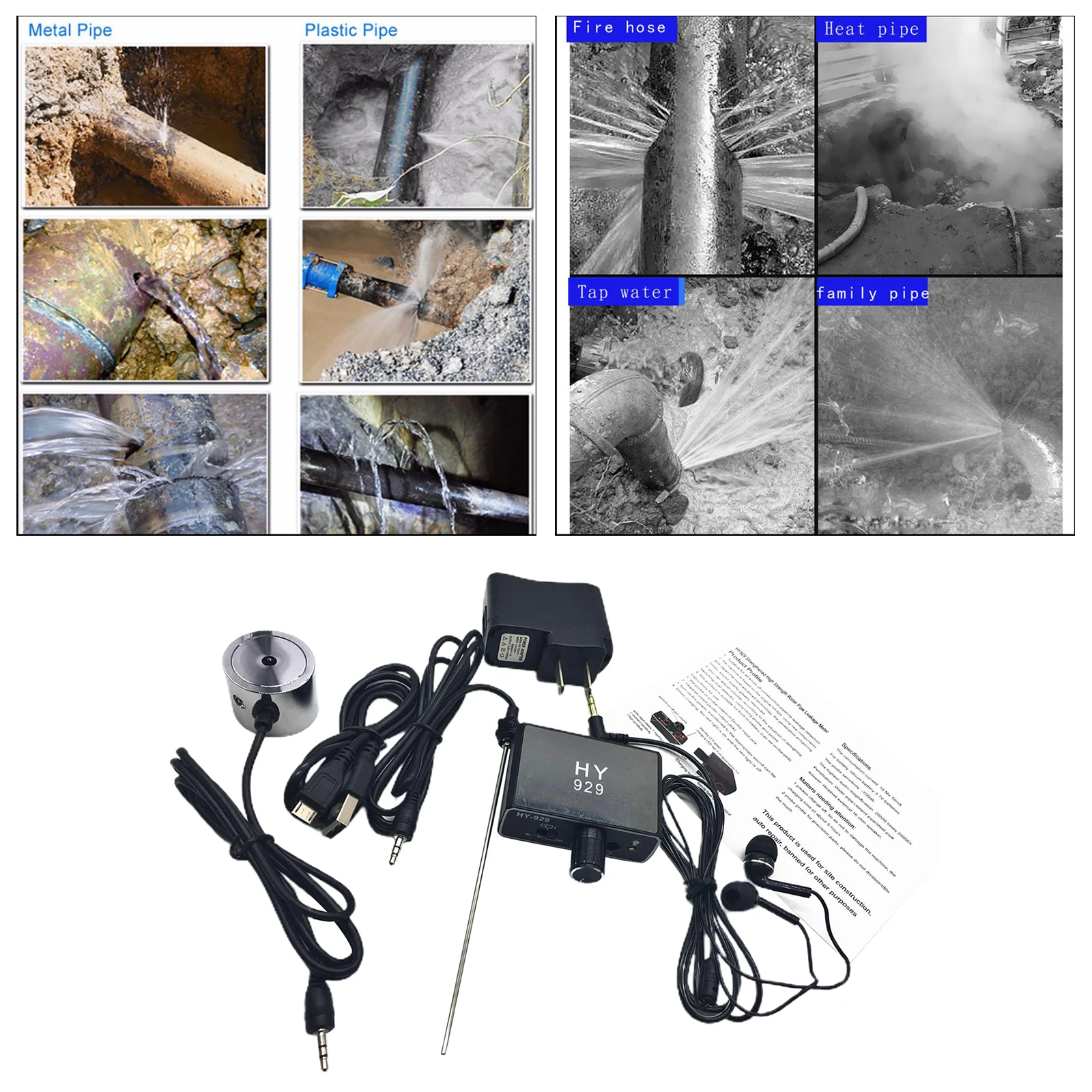 

High Sensitivity Through Wall Microphone Amplifier for Water Oil Leakage-US