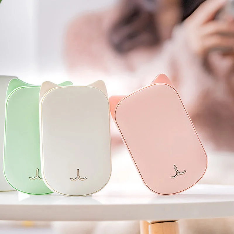 3600 mAh мини-панель солнечных батарей и подзарядкой через USB грелка для рук 5 V/2A Тип-c