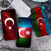 azerbaijan buta flag phone case for iphone 13 12 11 mini pro xs max 8 7 6 6s plus x 5s se 2020 xr