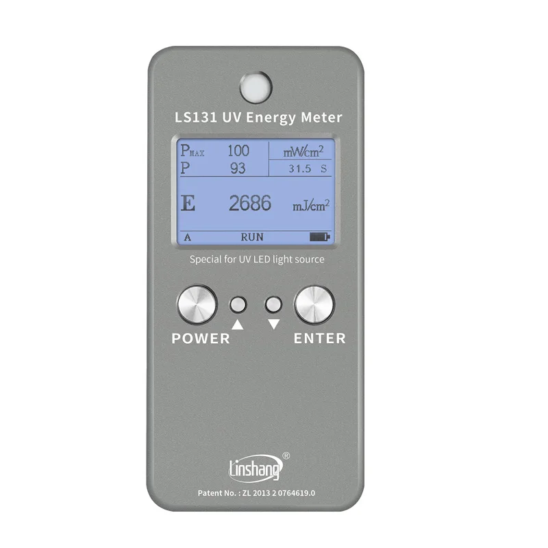

UV Energy Meter LS131 UV Light Meter suitable for the power and energy value of 365 385 395 405nm UV LED lamp