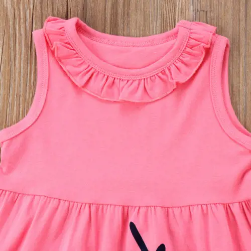 2 шт. детский летний комплект из топа и леггинсов без рукавов | Мать ребенок