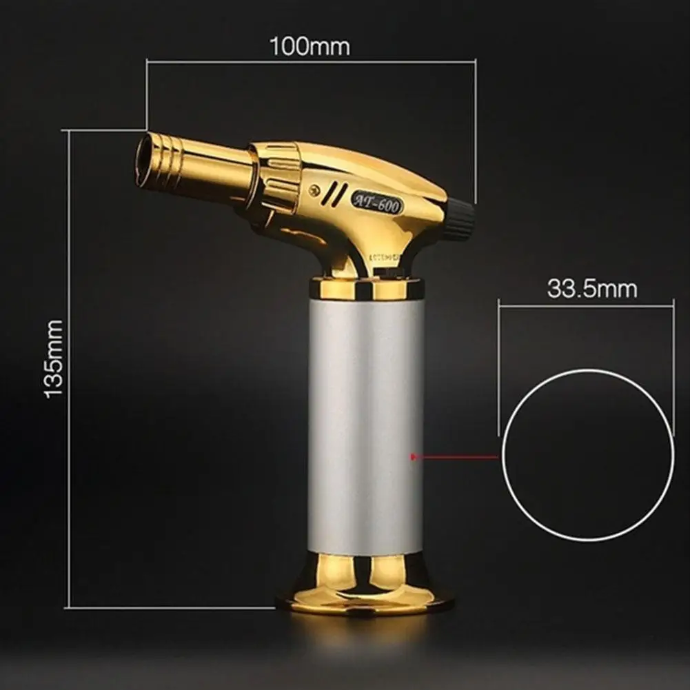 

High Pressure Jet Lighter Cermet High Temperature Welding Gun Field Barbecue Lighter Zinc Alloy Material