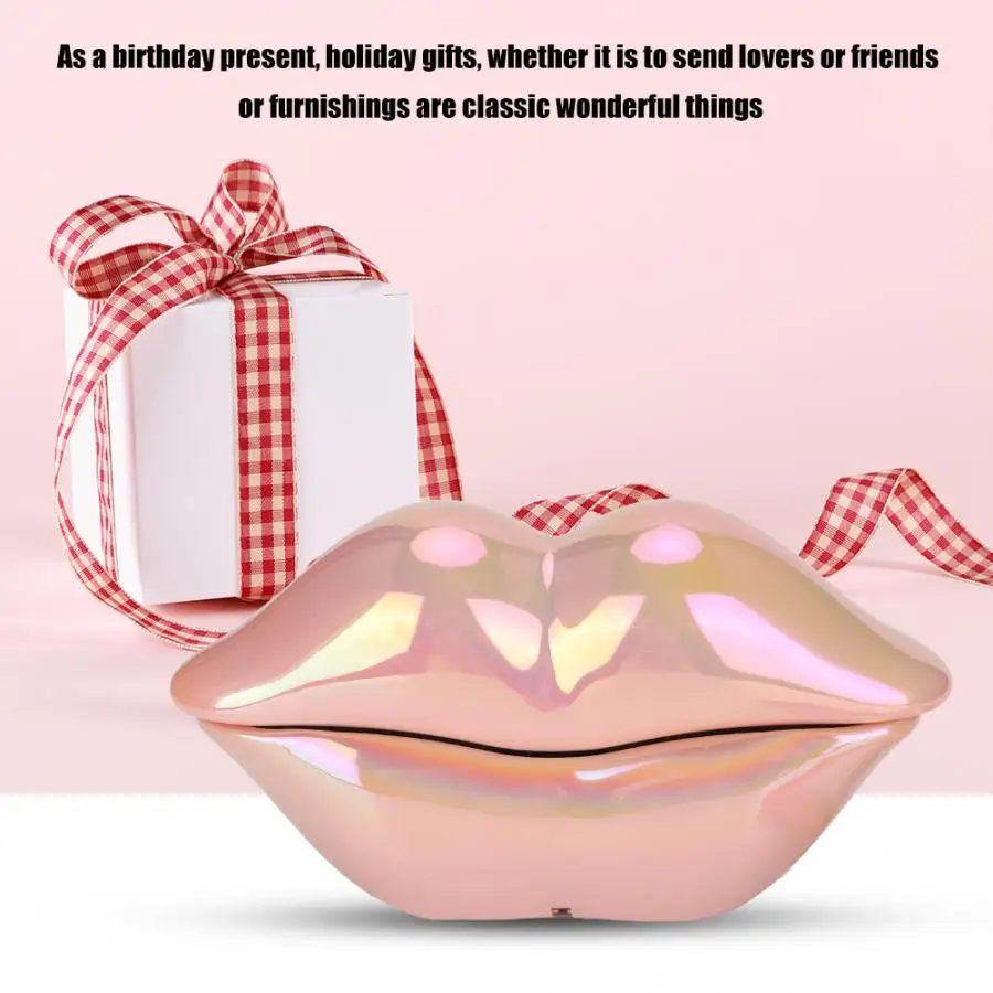 WX-3016 Mouth's Lips Shape Telephone Home Office Desktop Telephone Landline fashionable