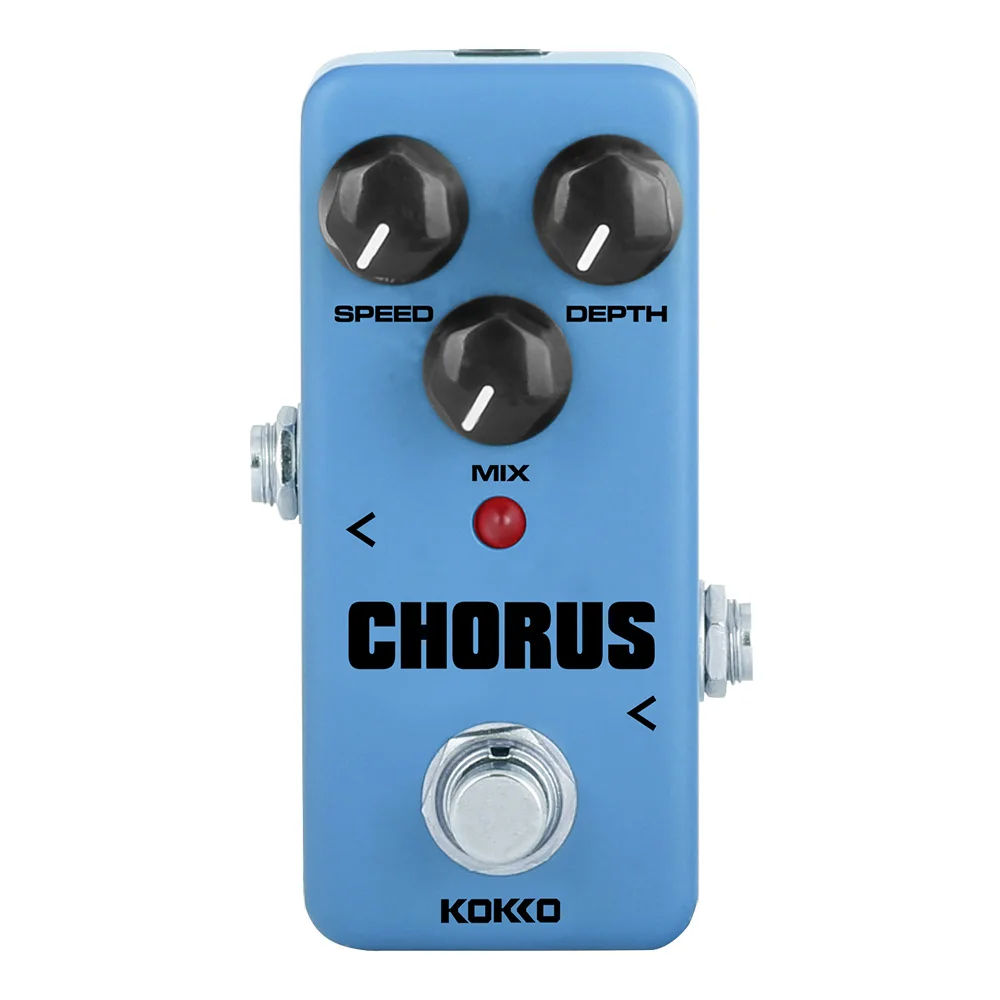 

KOKKO Mini Chorus Pedal Portable Guitar Warm Analog Chorus Effect Original Sound High Quality for Guitarra Parts Accessories