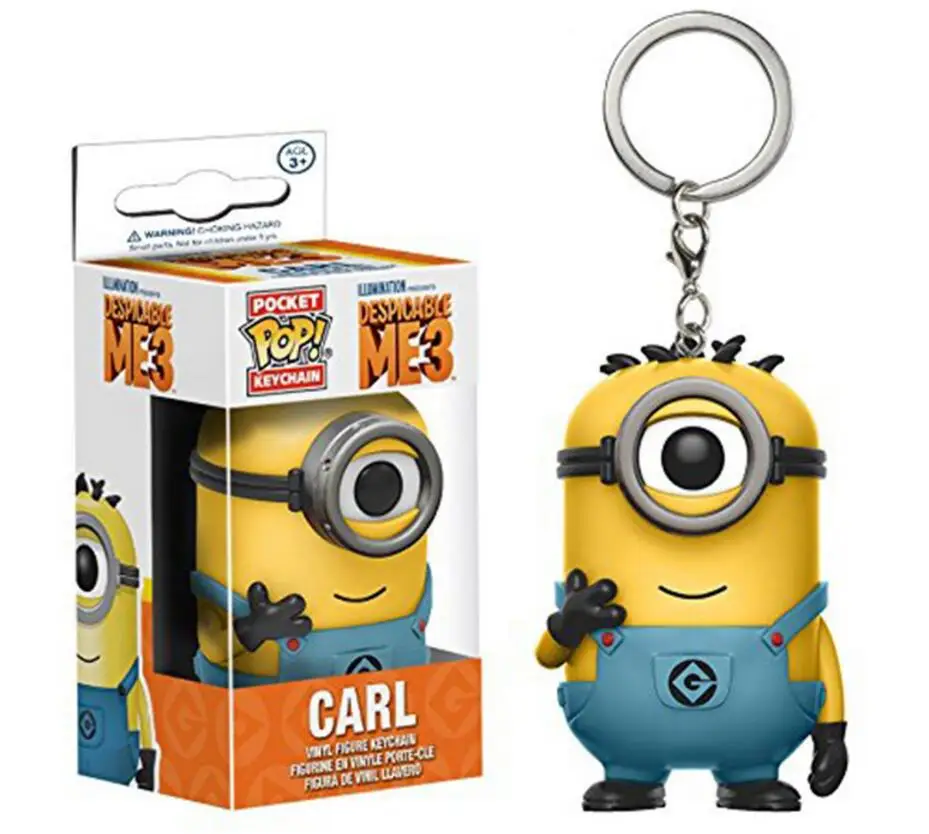 CARL FUNKO POP брелок Marvel странные вещи Капитан Америка Сейлор Мун Игра престолов малефисент с коробкой - Цвет: CARL