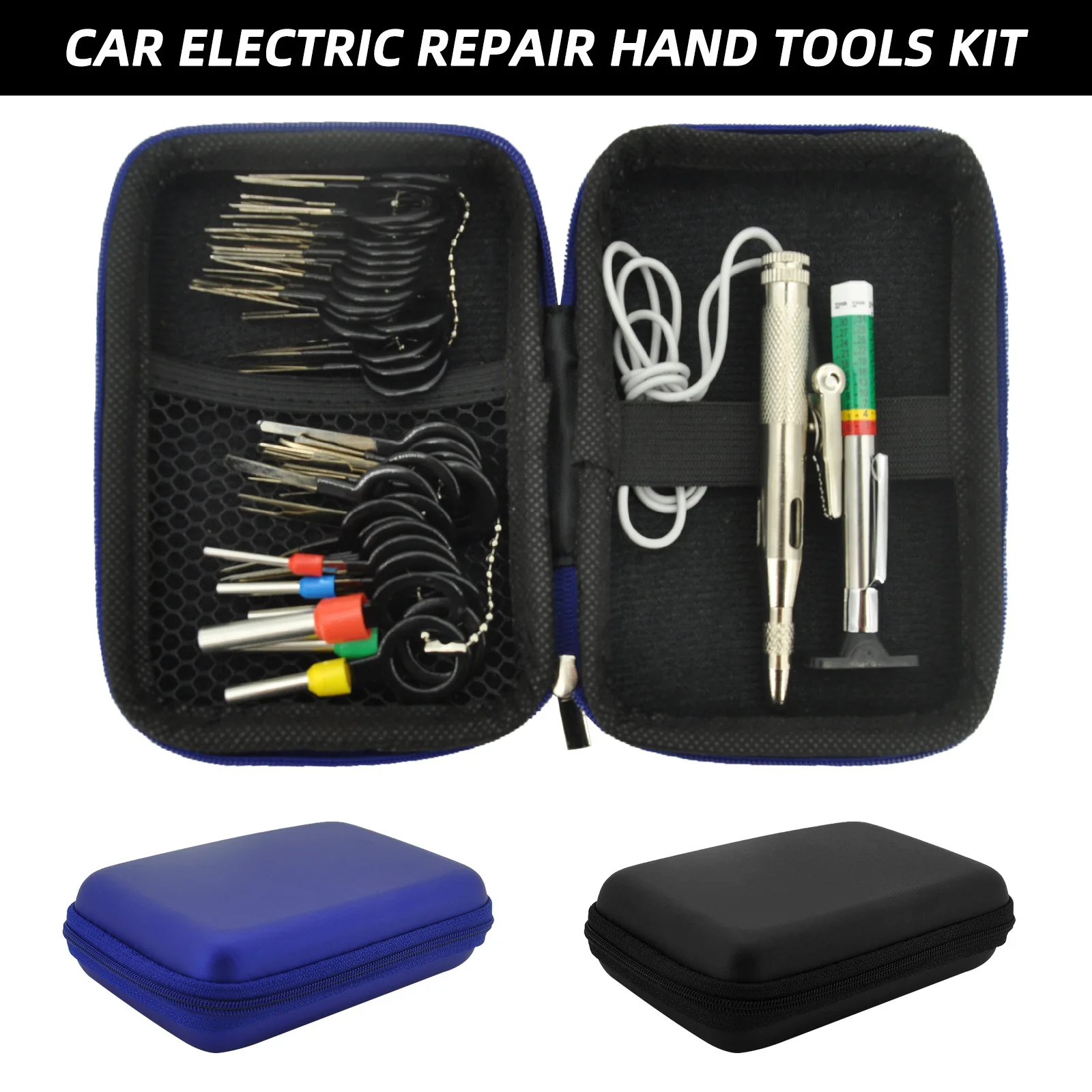 

41pcs Car Terminal Removal Electrical Wiring Crimp Connector Pin Extractor Kit Car Electric Repair Hand Tools Kit