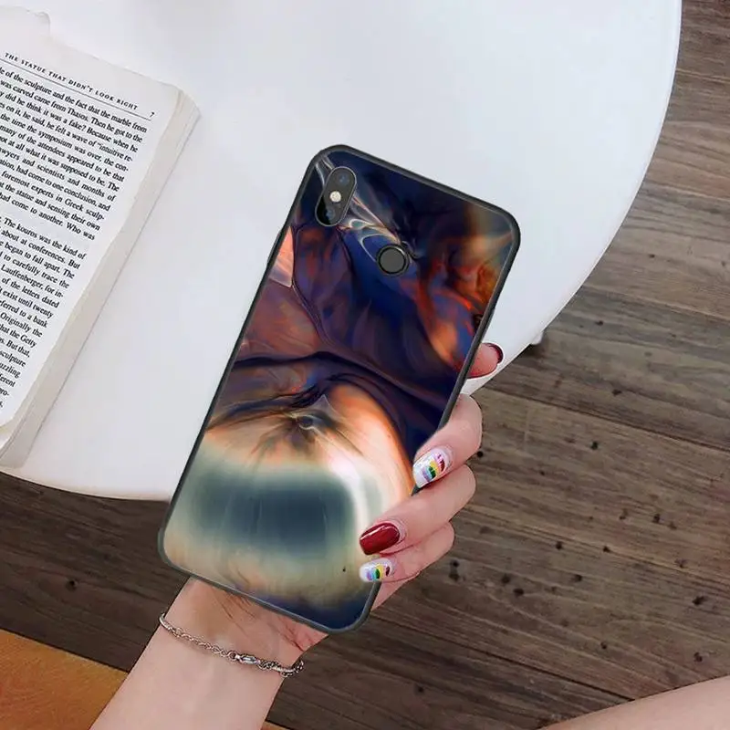 

Colorful painting quicksand illusion Phone Case For Xiaomi redmi 9 9a 8 8a note 10 9 9s 8 8t 7 pro max mi 9 9t 10 pro coque