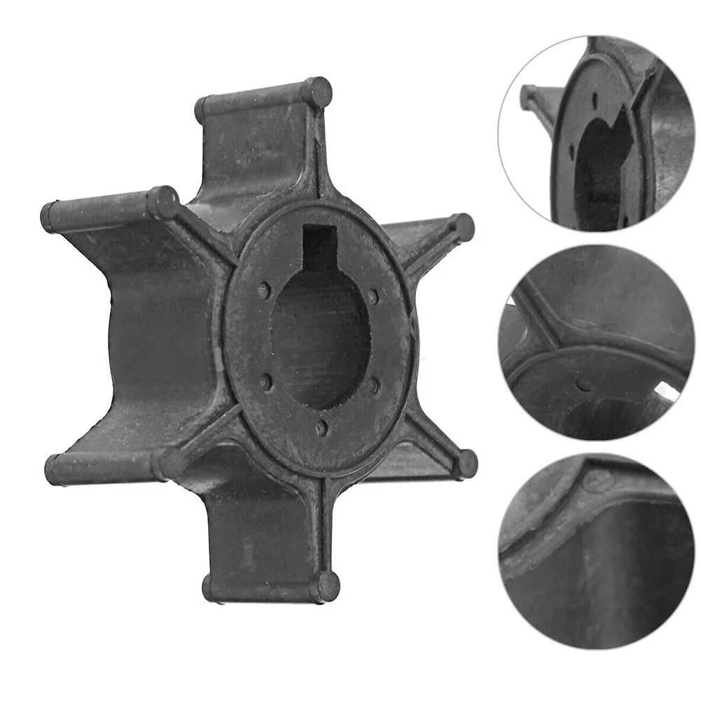

1 Pcs Pump Impeller Kit 4 X 1.2cm Durable For 4-6HP Replacement Rubber