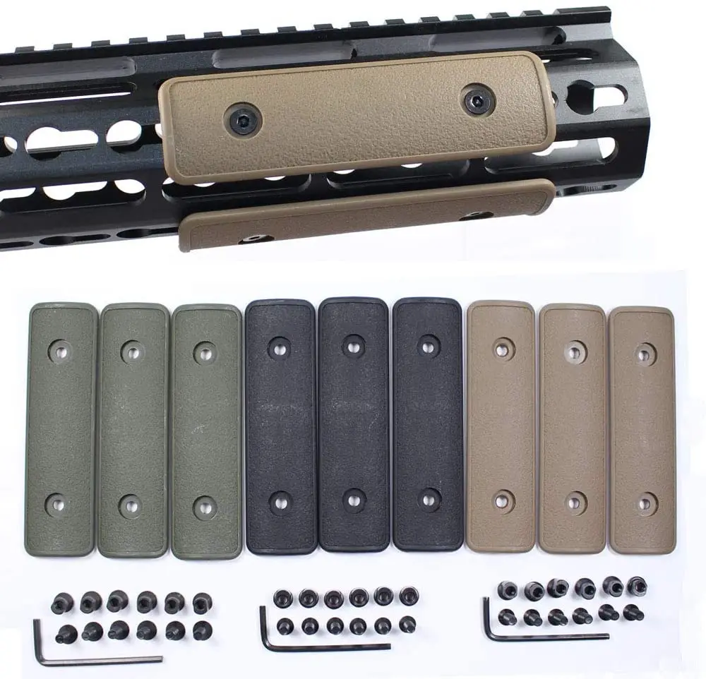 Тактический 3 шт. Keymod поручень крышка панели для M4 AR15 винтовочный пистолет