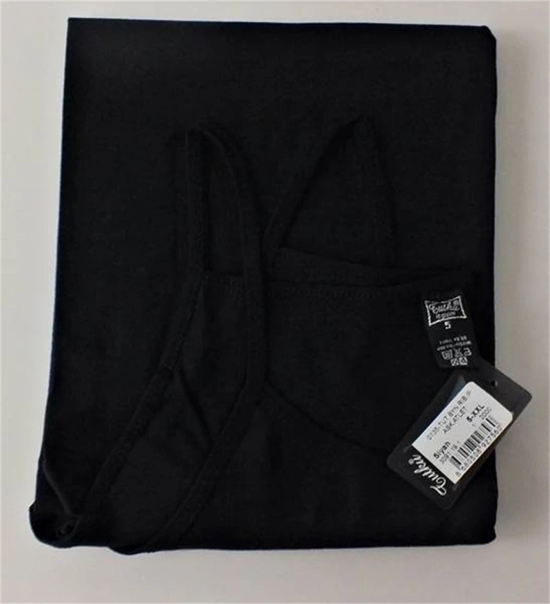 Страстные Нижние рубашки с тонкими бретельками 6 шт. для женщин майка 100 хлопок