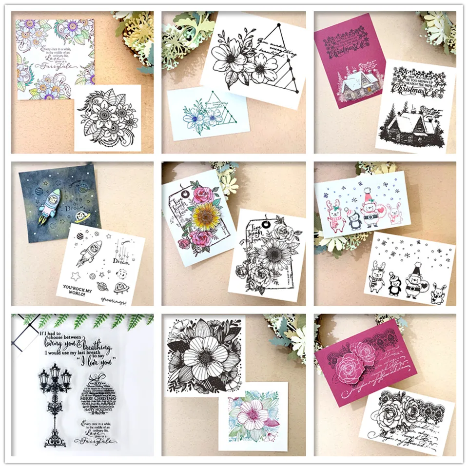11*7,5 Новые прозрачные штампы печать для DIY скрапбукинга/Bullet Journal резиновый штамп настроения фотоальбом изготовление карт