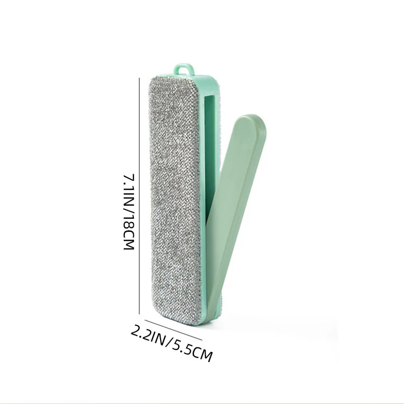 

Foldable Clothes Lint Remover Roller Brush Reusable Manual Pet Cat Dog Hair Remover Self-Cleaning Brush For Sofa Clothes