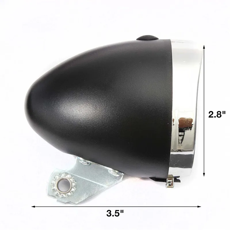 Timelytrust Bicycle Lamp Mountain Bike Retro Headlight Waterproof Road Flashlight Accessories Cycling Light | Спорт и развлечения