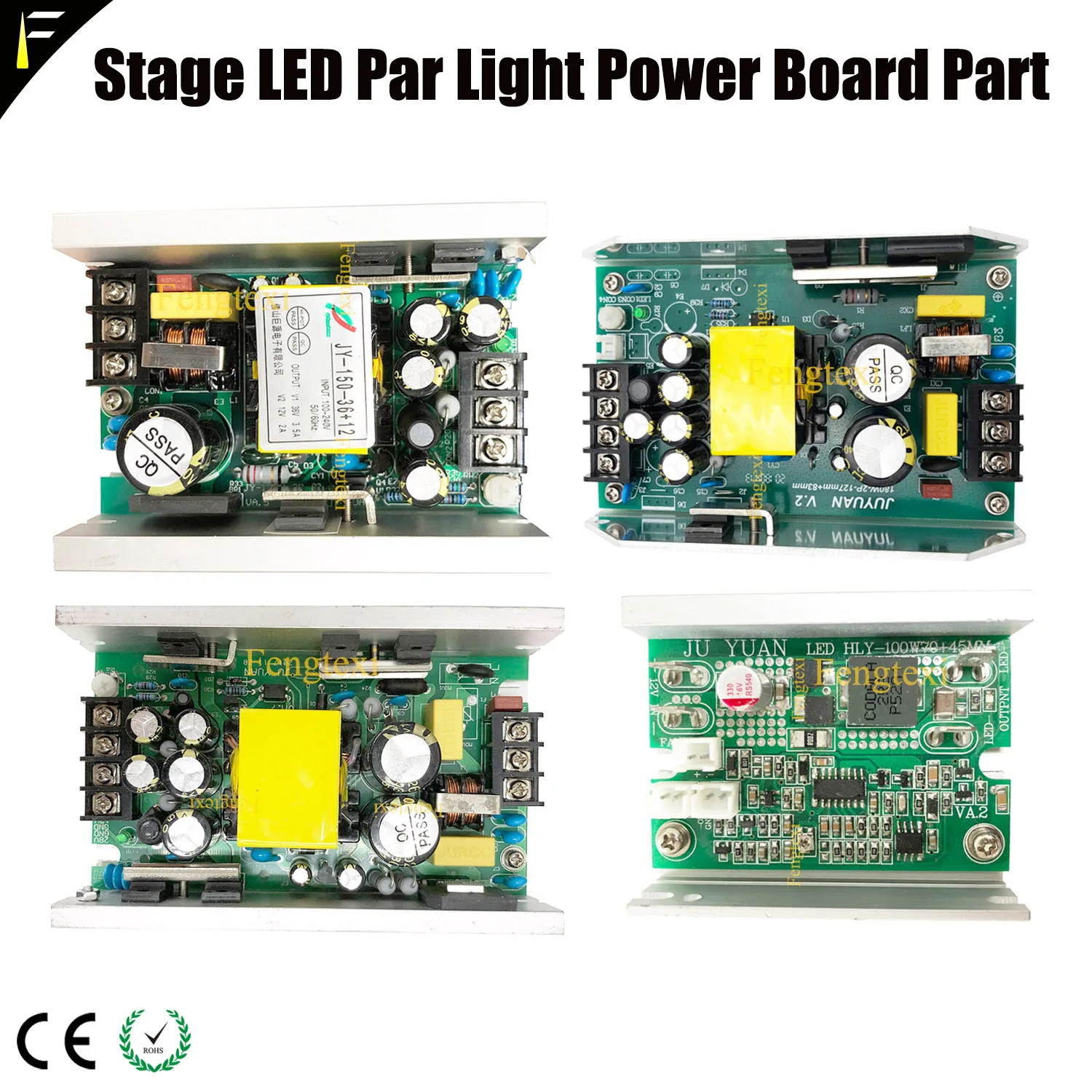 3 в 1 4 сценический пар электропитания 150w180w200w 24v12v RGBW водонепроницаемый