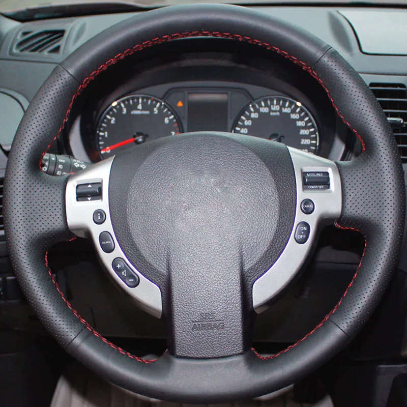 Натуральная Кожа DIY оплётка рулевого колеса Ручное шитье автомобильные