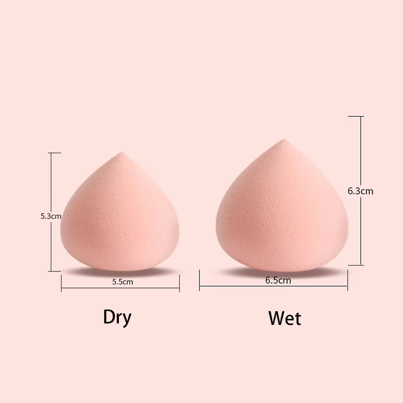 

1Set Makeup Sponge Professional Cosmetic Puff For Foundation Concealer Cream Make Up Soft Water Sponge Puff Wholesale