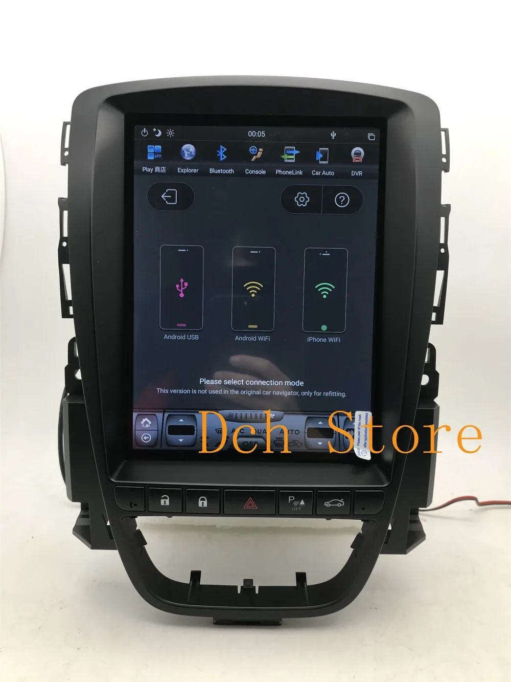10,4 дюймов вертикальный Tesla стиль Android 8,1 автомобильный DVD gps навигация радио плеер для OPEL Vauxhall Holden Astra J 2009- PX6