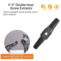 1pcs faucet broken 4 6 double head screw extractor dual use water pipe stripped multi function damaged screw remover