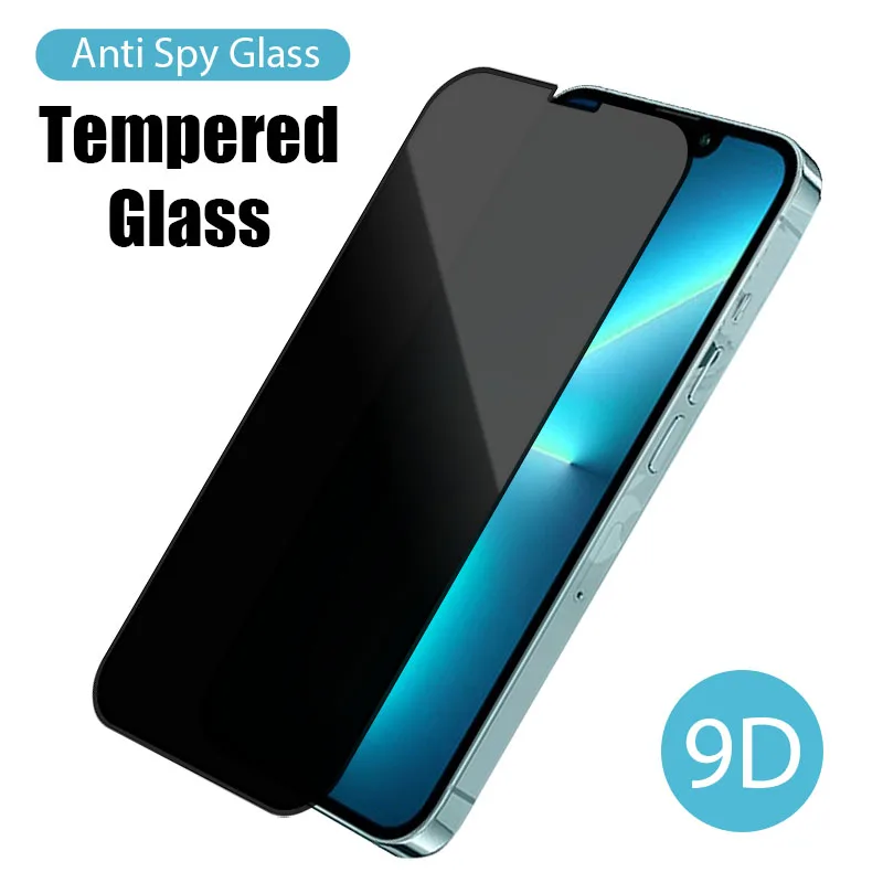 

Антишпионское стекло для iphone 13 Pro max mini, приватный защитный экран для iphone 12, 11 Pro, XS max, mini 8, 7, 6, 6s plus, X, XR, SE, стекло