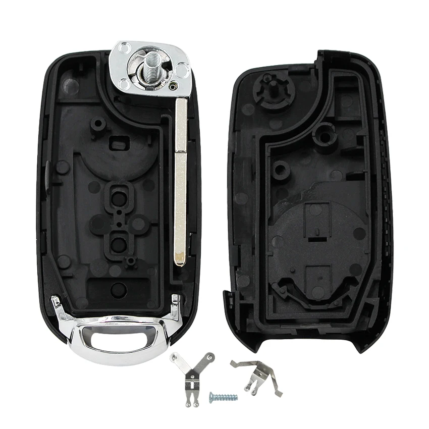 Футляр для смарт-ключа Folding Flip 3 Button Remote Key Shell Case Smart Car Housing Cover SIP22 с неотпиленным лезвием для ключей новой модели Fiat Egea Tipo 500X.
