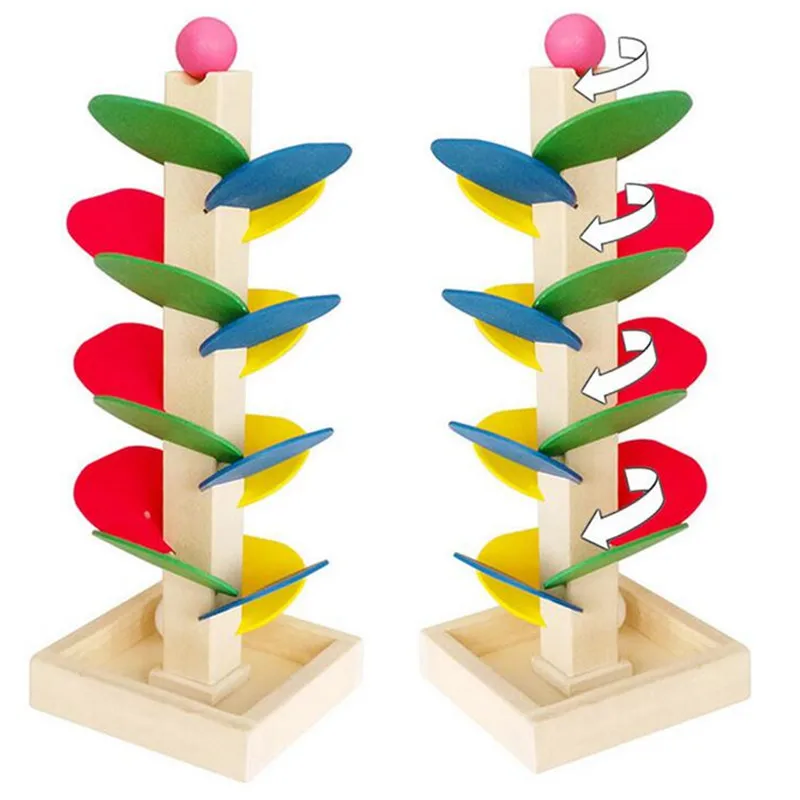 

Montessori Baby Wooden Spelling Building Blocks Petal Tree Toy Rainbow Ball Montessori Learning Educational Toys For Children