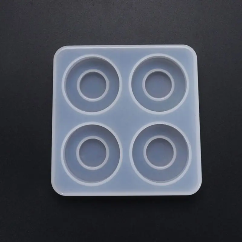 

Silicone Crystal Epoxy Resin Mold Round Drawer Handle Casting Mould Handmade DIY M0XF
