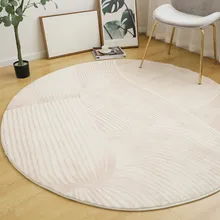 Minimalist Design Round Carpet Livingroom Home Soft Rugs For Bedroom Computer Chair Floor Mat Kids Room Play Tent Area Rug Minimalist Design Round Carpet Livingroom Home Soft Rugs For Bedroom Computer Chair Floor Mat Kids Room Play Tent Area Rug