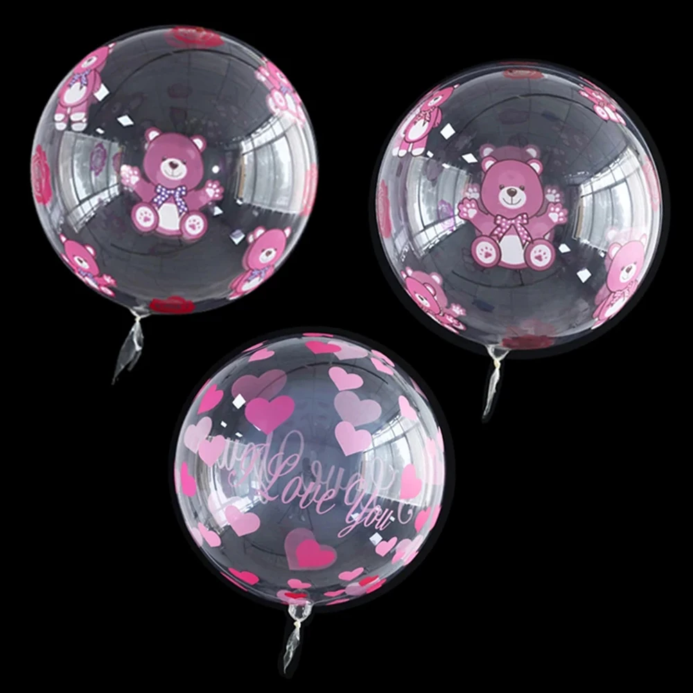 3 шт. прозрачные воздушные шары 18 дюймов | Дом и сад
