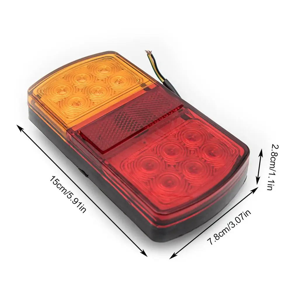 Двухцветный СВЕТОДИОДНЫЙ светильник Arc s задний стоп сигнал водонепроницаемый с