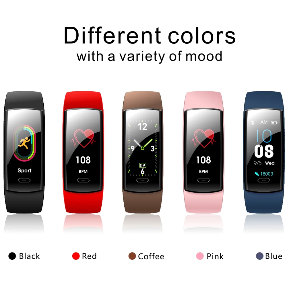 Мониторинг сна Смарт Мульти спортивный режим сердечного ритма трекер для женщин