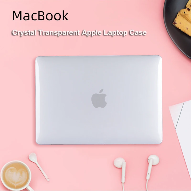 Ультратонкий Прозрачный чехол для ноутбука Macbook New Air 13 11 Pro 15 с сенсорной панелью