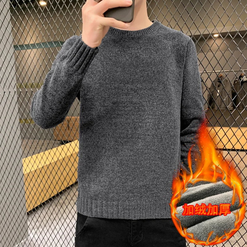 

Sweater Men's Winter Pullover Men 2021 Autumn Slim Fit Striped Knitted Sweaters Mens Brand Clothing Casual