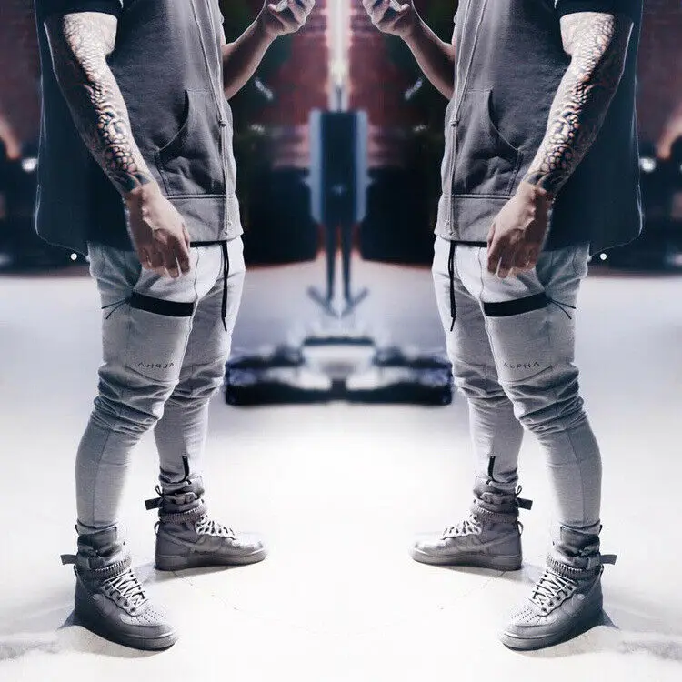 Мужские брюки повседневный спортивный костюм спортивные штаны для бега мужские