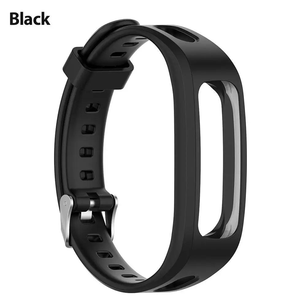 Силиконовый спортивный ремешок для наручных часов, ремешок для huawei Band 3e 4e huawei Honor Band 4, версия для бега, Смарт-часы, браслет