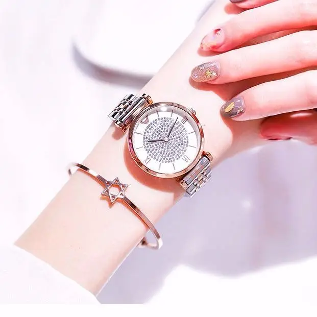 Роскошные Брендовые женские часы высокого класса Звездные серии темпераментные