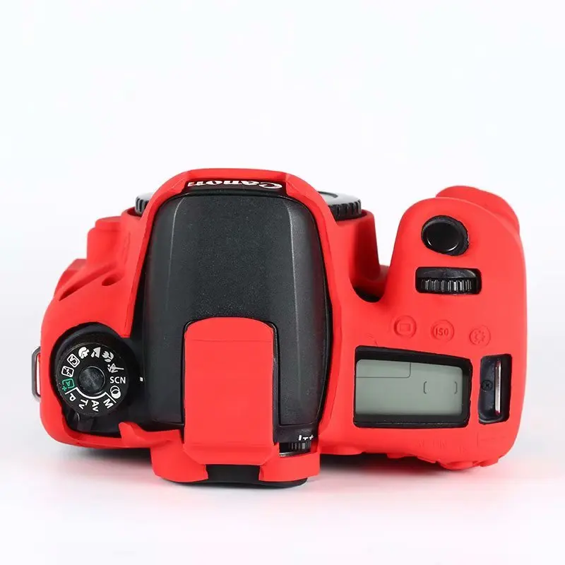Силиконовый чехол для камеры Canon 200D II 5D4 5dmark IV 1300D 77D 80D 7D2 5D3 5DS 5DR 700D 650D 6D2 6D 800D |