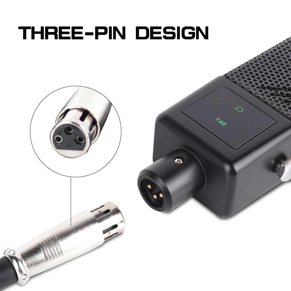 XTUGA конденсаторный микрофон 3 5 мм Jack Plug and Play с мини штативом подставка