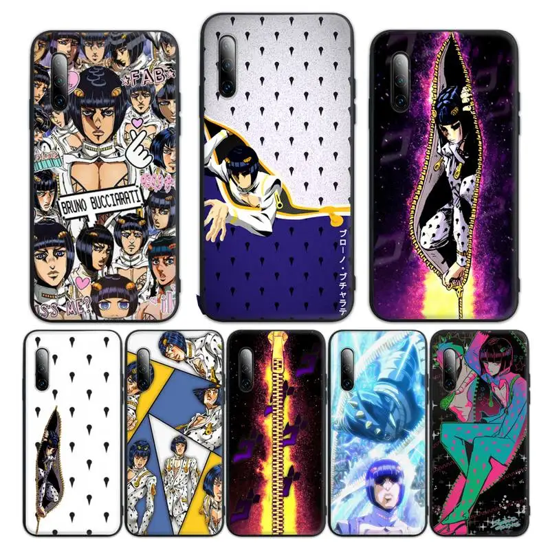 

Bruno Bucciarati JoJo Bizarre Phone Case for OPPO R9S R11 PLUS R17 R15 PRO Realme C3 2 3 5 6 PRO cover founds