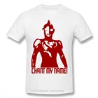 Мужская одежда, футболка с изображением Ультрамен, металлических героев, гигантского монстра, космоса, гарнизона, фильмов, красная футболка, Мужская модная футболка с коротким рукавом