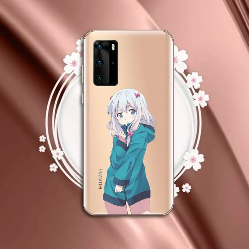 

eromanga sensei cute sexy temptation Phone Case Transparent for huawei P 40 30 20 lite pro smart 2019 honor 8X 10i 10 funda