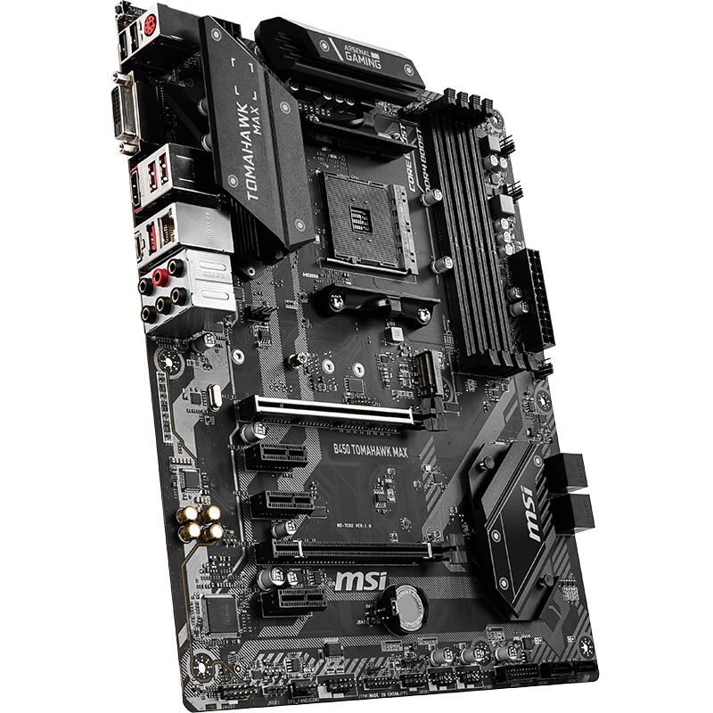 Online MSI B450 TOMAHAWK MAX Computer ATX Motherboard Unterstützung M.2 USB 3,2 Gen2 Ryzen 3700X/3600X/3600/2600 CPU (AMD B450/Buchse AM4)