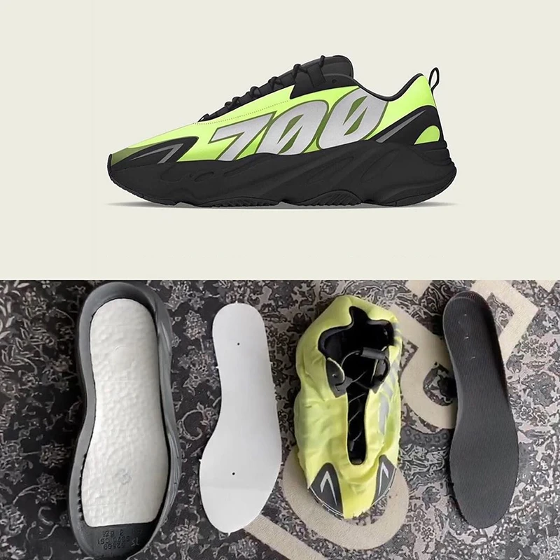 

Designer 700 V2 Mens Running Shoes Runner MNVN Orange Phosphor Analog Carbon Static Trainers Sports Sneakers Women Zapatillas