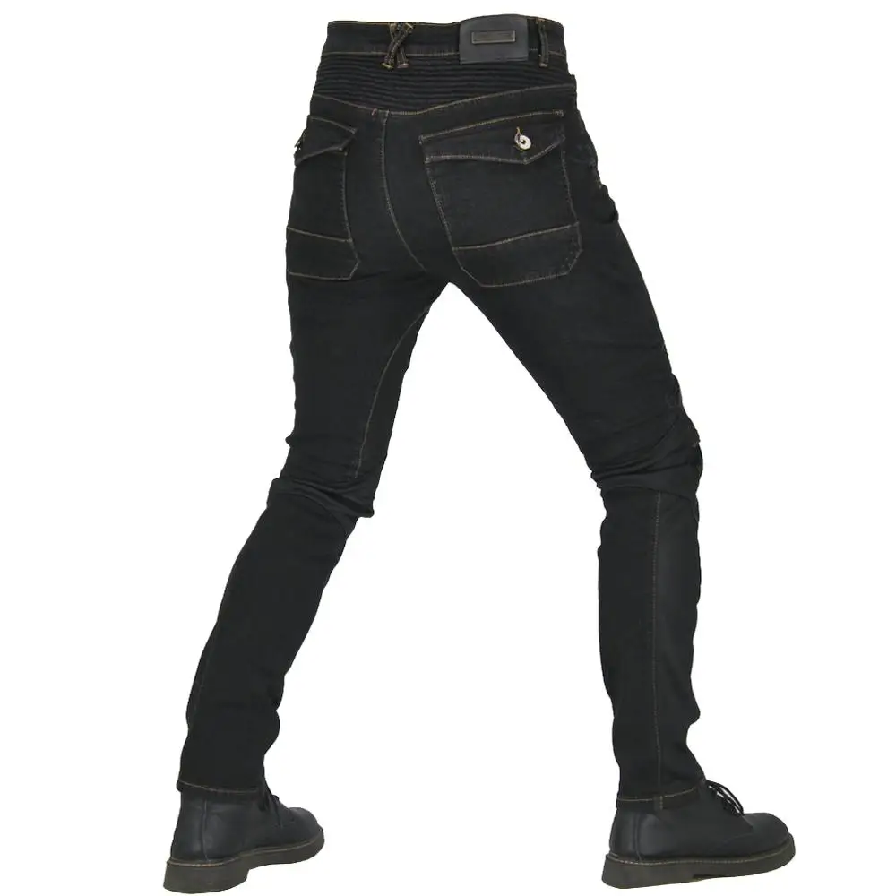 Обновленные мужские мотоциклетные джинсы для езды на мотоцикле штаны мотокросса