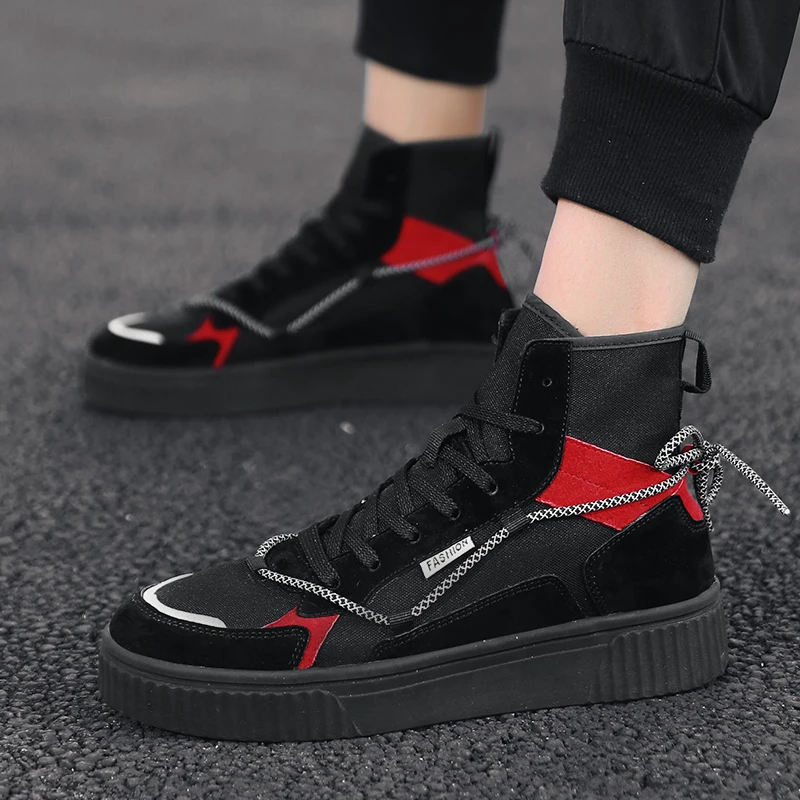 

Men Leisure Shoes Casual Shoes For Men Spring Boots Zapatos Casuales Mens Black Leather Sneakers Informales De Hombre Sapatos