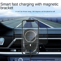 new 15w magnetic wireless car charger mount stand for iphone 12 13 11 magsafing fast charging phone holder
