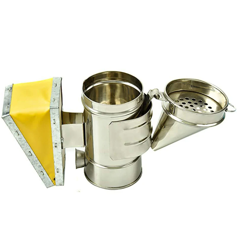 Электрический пчела дым передатчик Комплект Нержавеющая сталь Пчеловодство